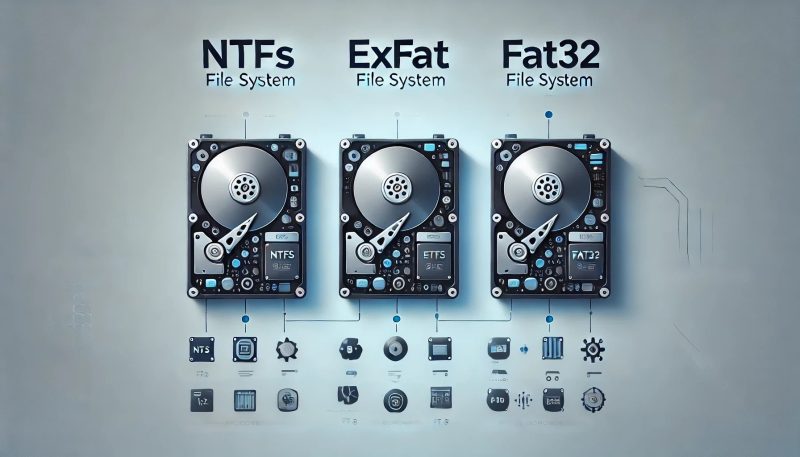 NTFS Vs ExFAT Vs FAT32 Best File System For Storage Drives