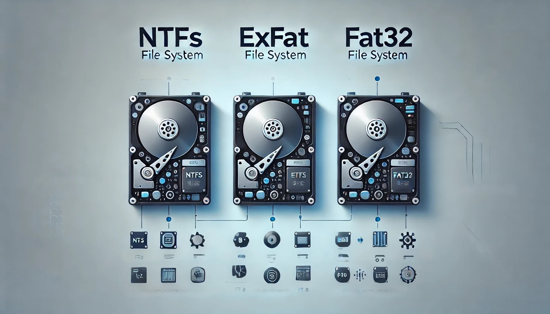 NTFS Vs ExFAT Vs FAT32 Best File System For Storage Drives