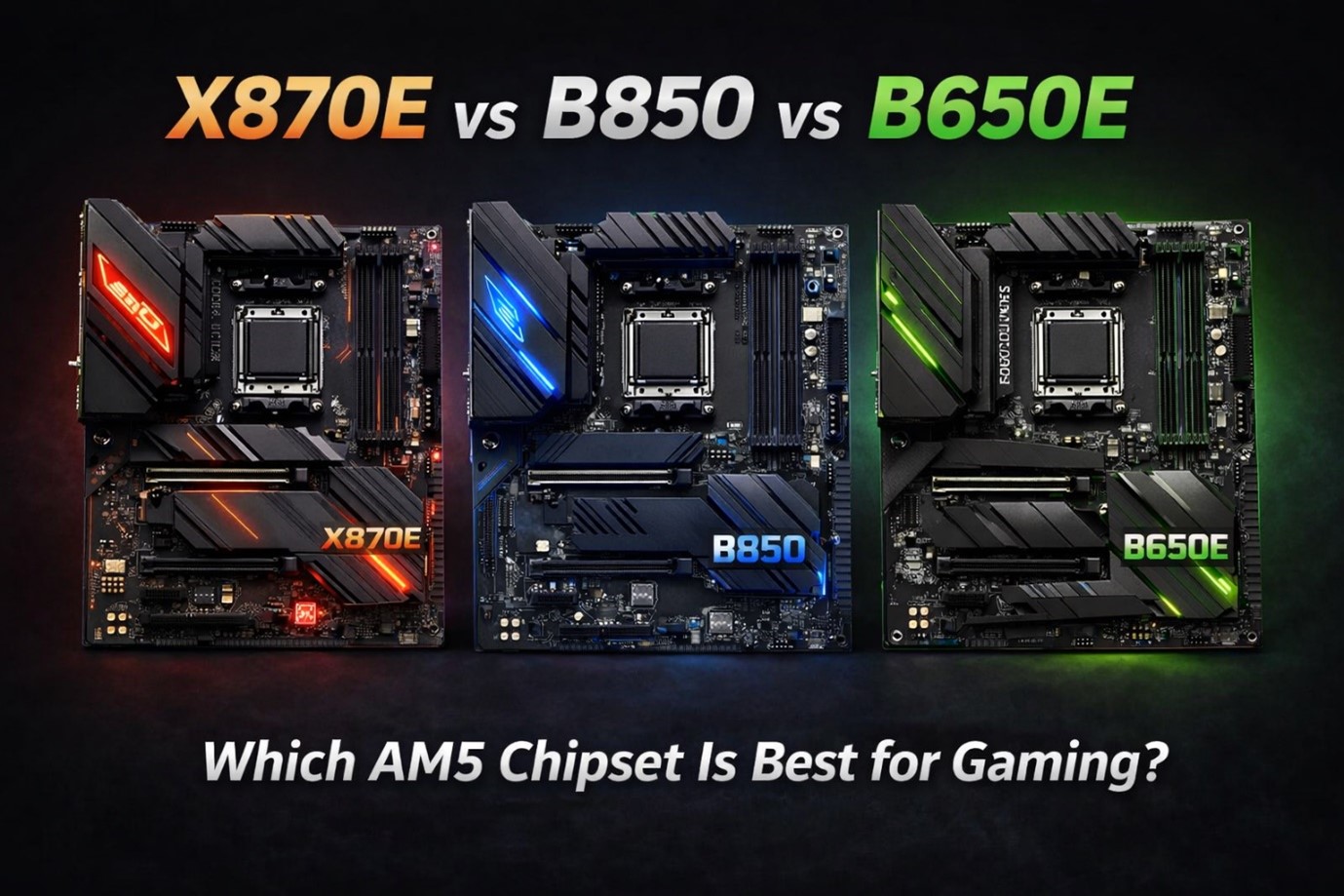 X870E vs B850 vs B650E X870E-vs-B850-vs-B650E